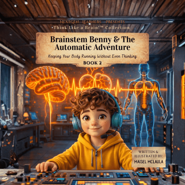 brainstem benny and the automatic adventure — cover