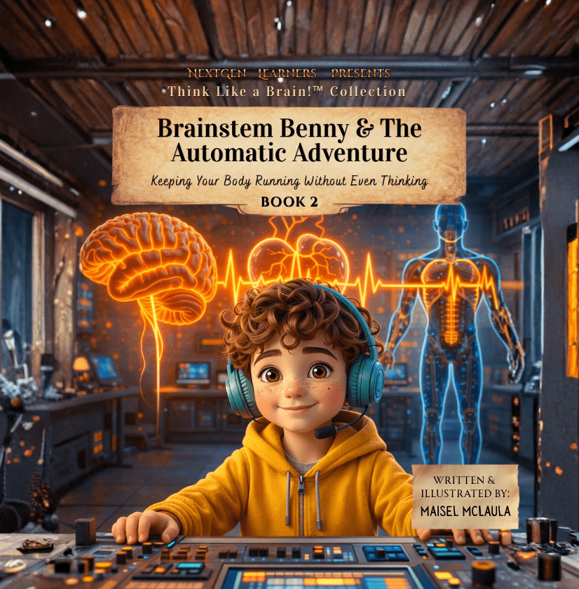 brainstem benny and the automatic adventure — cover brainstem benny and the automatic adventure — cover