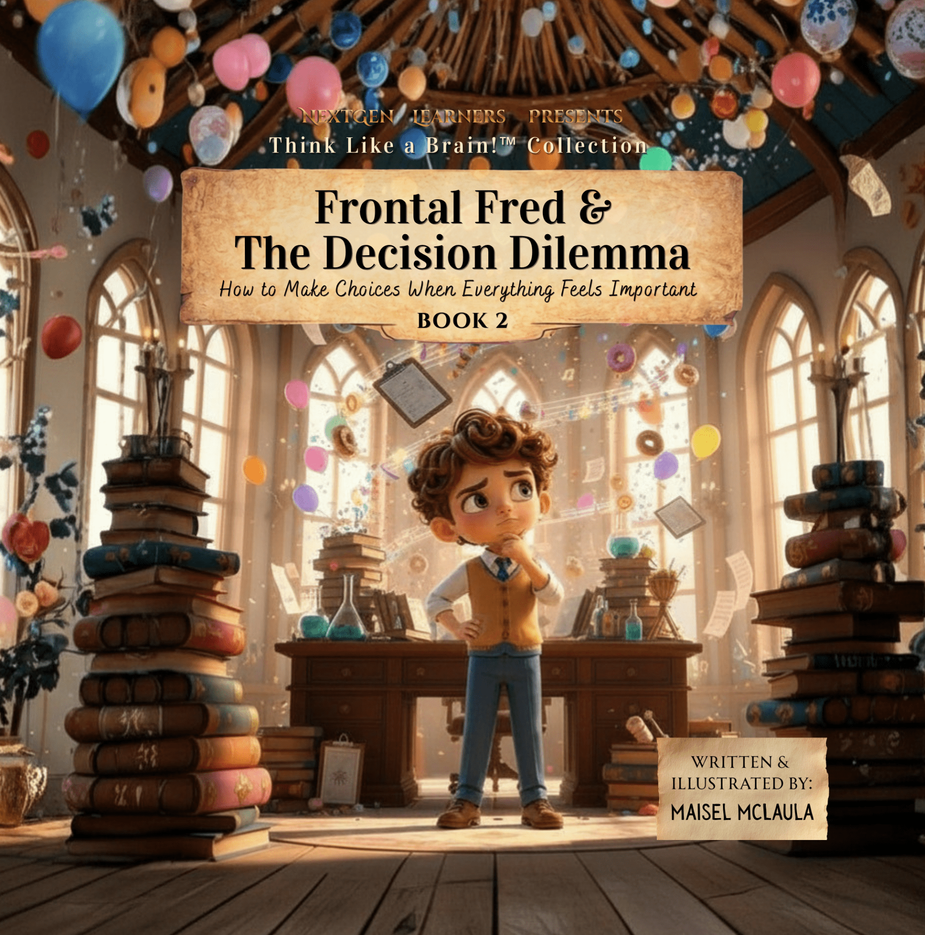 frontal fred and the decision dilemma front cover Frontal Fred and the Decision Dilemma front cover