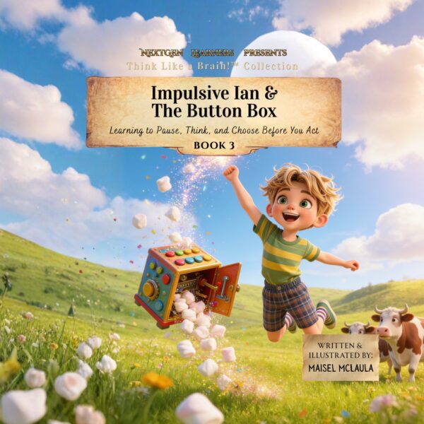 Impulsive Ian and the Button Box - Front Cover