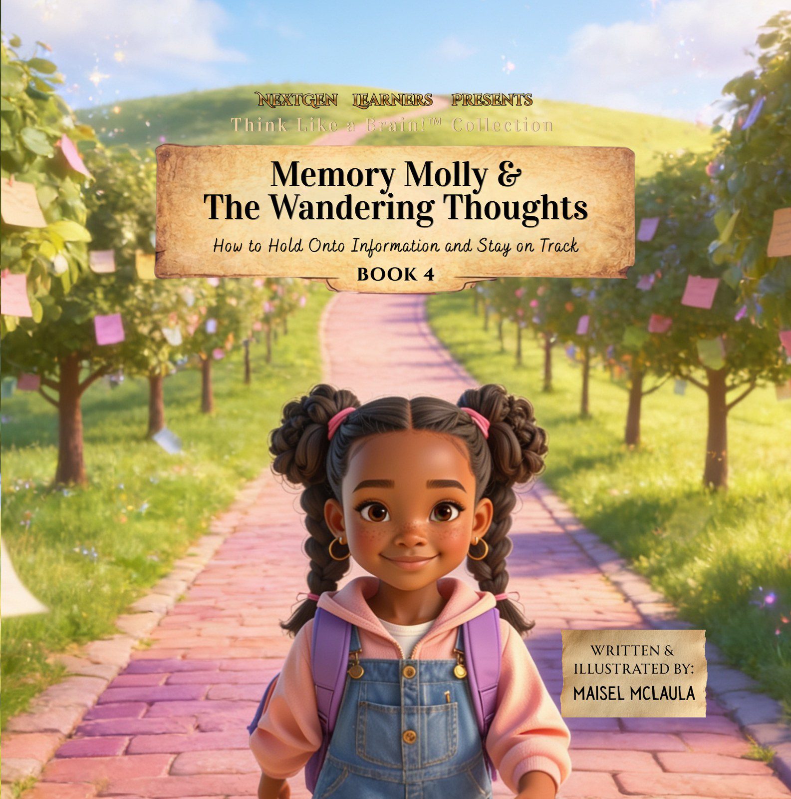 memory molly and the wandering thoughts front cover Memory Molly and the Wandering Thoughts - Front Cover