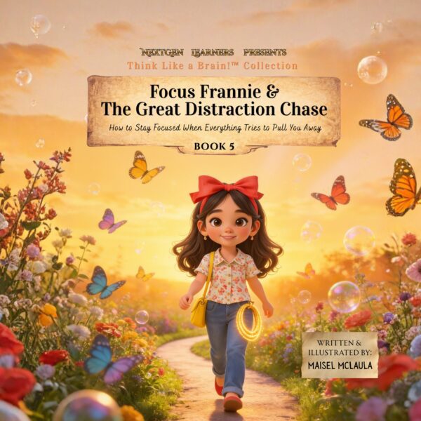 Focus Frannie and the Great Distraction Chase - Front Cover