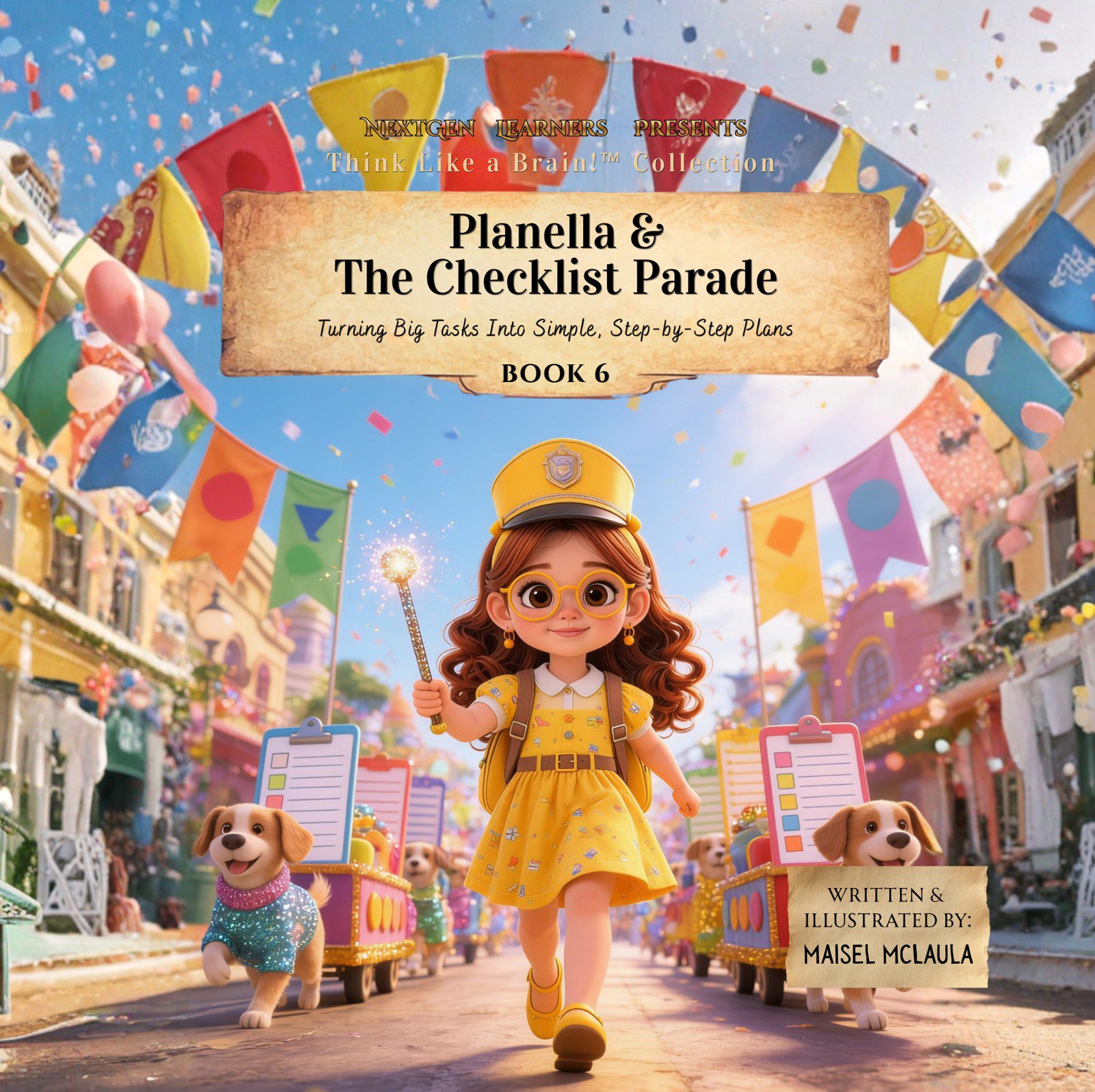planella and the checklist parade front cover Planella and the Checklist Parade - Front Cover