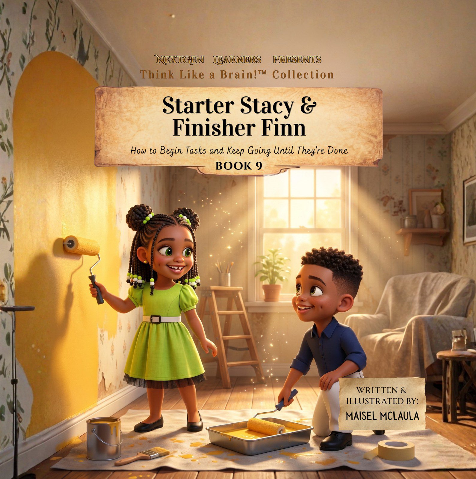 starter stacy and finisher finn front cover Starter Stacy and Finisher Finn - Front Cover