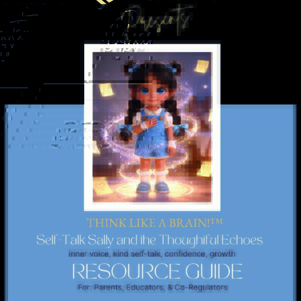 Self-Talk Sally's Activity Pack cover page