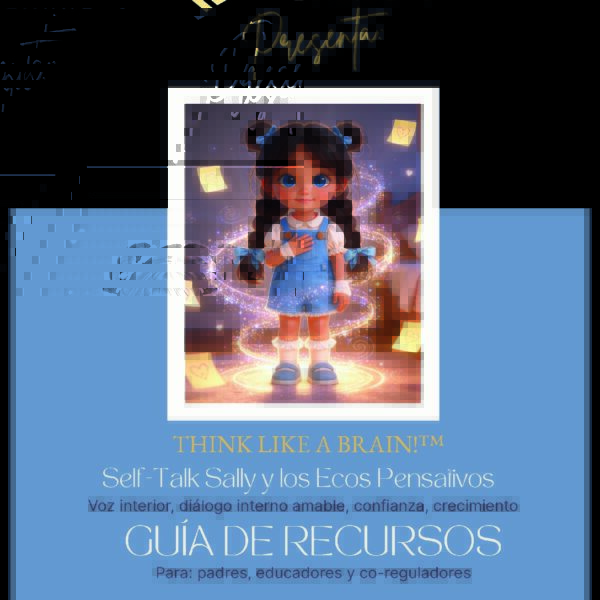 Self-Talk Sally's Activity Pack · Spanish Bilingual Edition cover page