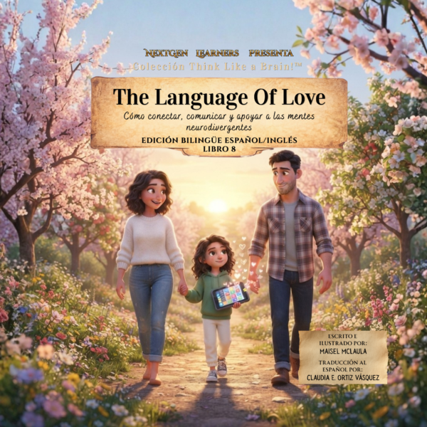 front cover the language of love bilingual (spanish)