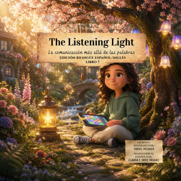 front cover the listening light bilingual (spanish)