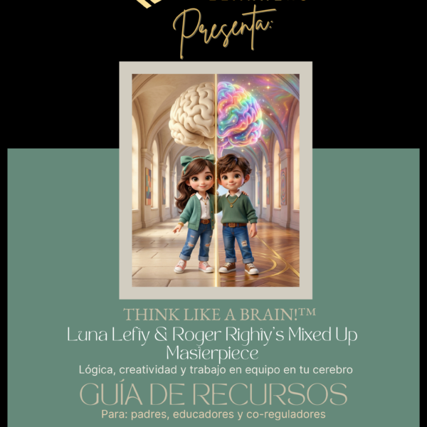 luna lefty & roger rightys activity pack (8.5 x 11 in) spanish