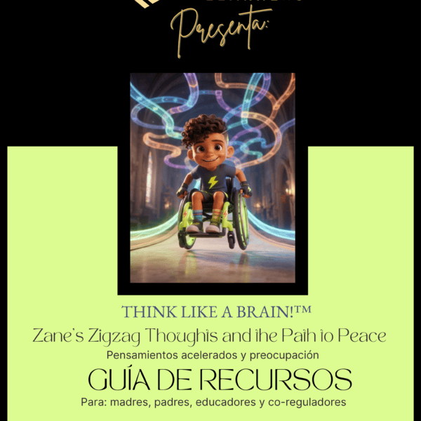 zanes zigzag thoughts and the path to peace activity pack (spanish)